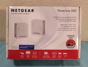 Netgear • Powerline 500 • WiFi Extenders • XAVB5201-100PAS - Picture 1 of 6