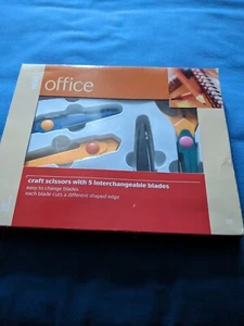 Craft Scissos With 5 Interchangeable Blades - Picture 1 of 3