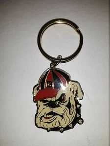 Georgia Bulldogs Brass Keychain ( set of 8 ) - Picture 1 of 2
