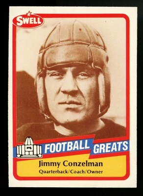 Jimmy Conzelman-1989 Swell Football Greats #34 - Image 1 of 2
