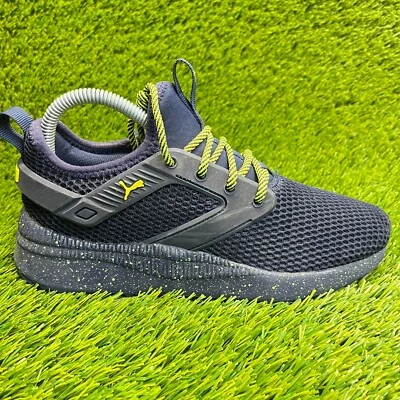 Puma Pacer Future Boys Size 5.5C Blue Athletic Running Walking Shoes Sneakers - Image 1 of 4