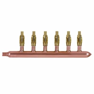 Sioux Chief 672XV0690 3/4" Inlet Closed 6-Port 1/2" Branch PEX Valved Manifold - Picture 1 of 2