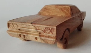 Auto Muscle Car in Legno Scala 1:16 Anni ‘70 – Altri Modelli su Richiesta - Foto 1 di 10