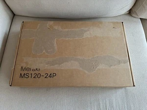 Cisco Meraki (MS120-24P-HW) 24-Ports Rack Ethernet Switch ** NEW UNCLAIMED ** - Zdjęcie 1 z 3