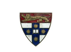 RARE ANTIQUE ENAMEL HAT PIN FROM SYDNEY UNIVERSITY c. 1900 - A Gift - Picture 1 of 12