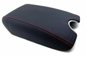 Fits 10-14 Infiniti G 37,11-12 G 25,15-16 Q 40 Vinyl Console Armrest, Red Stitch - Bild 1 von 6