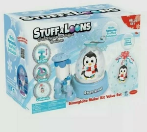 Goodmark Stuffaloons Polar Bear Snow Globe Maker Kit Value Set - Picture 1 of 7