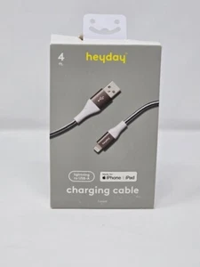 4' Lighting to USB-A Braided Cable - heyday™ MFi-Certified - Photo 1 sur 2