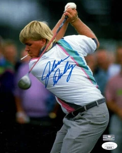 John Daly Autographed Golf (Smoking Cigarette) 8x10 Photo - JSA - Picture 1 of 1