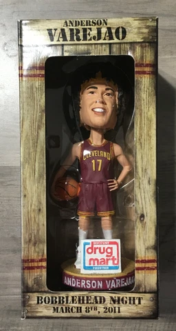 NEW! Cleveland Cavaliers #17 ANDERSON VAREJAO 2011  Bobblehead - NRFB Cover