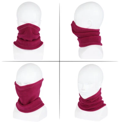 Calentador de cuello para niños polaina invierno polar máscara facial bufanda a prueba de viento para clima frío Foto 1 de 4