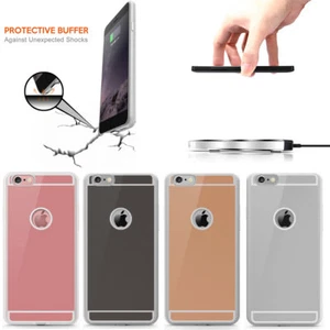 New QI Standard Wireless Charging Receiver Back Case Cover For iPhone 6 7 8 Plus - Picture 1 of 11