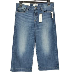 Banana Republic Damen Gaucho Hose Wide Leg Jeans 30 Mid Rise NEU 34x22 - Bild 1 von 8