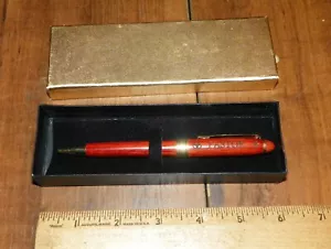 Vintage Wooden Barrel Ball Point Pen for a Christian PASTOR w/ Box - Picture 1 of 2