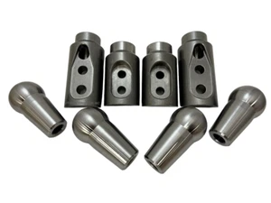 Fits Polaris RZR PRO R 4 Seat Roll Cage Connectors Bungs 1-3/4" Tubing-DOME Rear - Picture 1 of 3