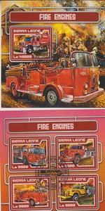 Feuerwehr Sierra Leone  gestempelt 5173 - Picture 1 of 1