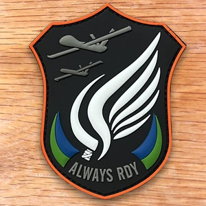 ISRAEL AIR FORCE UAV ARRAY PVC 166 SQD PATCH 3D GLOW IN DARK! "STAR" - Picture 1 of 1