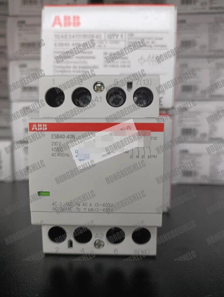 ABB contactor ESB40-40N-06 230VAC/DC DHL/FedEx/UPS Spot Goods Expedited Shipping - Image 1 of 4