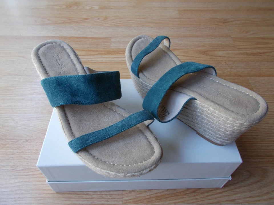 Sandalias Elizabeth & James Bali Cuña Alpargata Plataforma 9.5 B Plantilla 10 1/4"  Foto 1 de 4