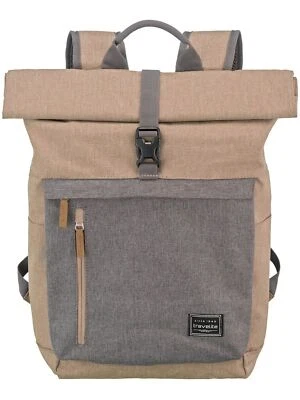 Travelite BASICS Rollup Rucksack Rosa Grau 60 cm 35 L 96310-17 - Bild 1 von 3