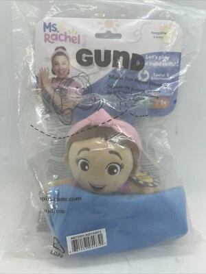 Manta sensorial de seguridad lavable a máquina de doble cara Lovey abrazable Ms Rachel Foto 1 de 4