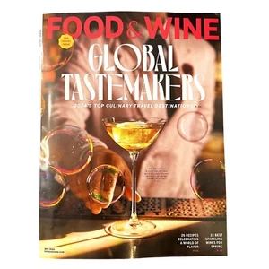 Food and Wine Magazine May 2024 Global Tastemakers Top Culinary Destinations - Picture 1 of 1