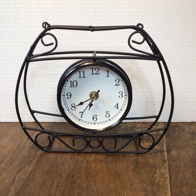 Wire Framed Quartz Clock  - Image 1 of 4