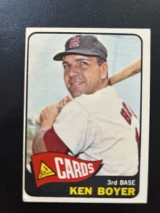 Ken Boyer 1965 Topps #100 VG/EX-EX - Bild 1 von 2