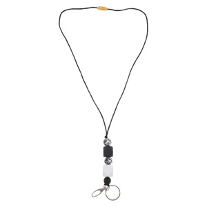 Work Card Necklace Miss Teacher Badge Lanyard String Name Holder - Imagen 1 de 11