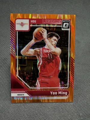 2024-25 Donruss Optic Basketball Orange Shock /225 Yao Ming - Image 1 of 2