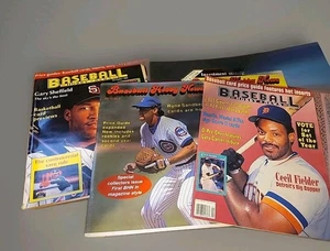 Menge 4 1990er Baseball Hobby Nachrichten Magazin, Gary Sheffield, Cecil Fielder - Bild 1 von 6