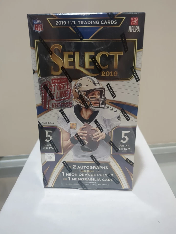 2019 Panini Select Football Premium 1st Off The Line Hobby Box Sealed - Image 1 of 2