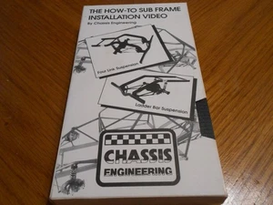 Chassis Engineering Sub-Frame Installation Video VCR-1 - Picture 1 of 2