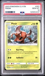 2023 POKEMON CLV EN #007 PINSIR PSA 10 GEM MINT CLASSIC - Picture 1 of 2