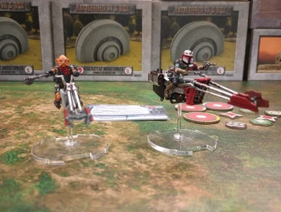 Star Wars Legion Shadow Collective Swoop Bike Riders #1 pintado Foto 1 de 4