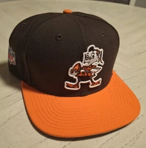 Cleveland Browns Adjustable Throwback New Era 9Fifty Snapback Cap - Picture 1 of 5