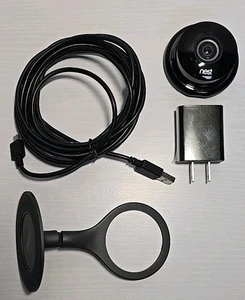 Google Nest Cam Indoor Security Camera A0005 (1st Gen) Black USB Pre-owned READ - Picture 1 of 11