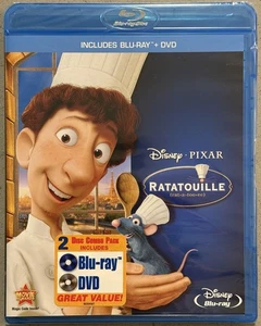 Ratatouille (Blu-ray/DVD, 2011, 2-Disc Set) - New & Sealed - Loose Disc - Picture 1 of 2