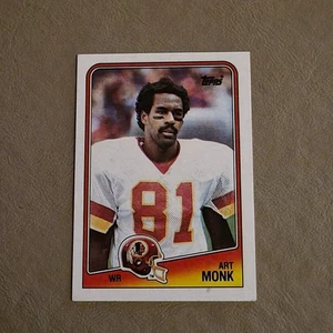 ART MONK 1988 TOPPS #12 WASHINGTON REDSKINS - Picture 1 of 2