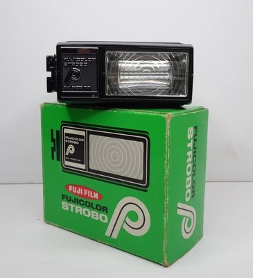 EXC++ FUJICOLOR STROBO P, Vintage Fuji Photo Flash Unit - Image 1 of 4