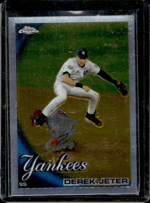 2010 Topps Chrome Derek Jeter Refractor #165 Yankees - Image 1 of 2