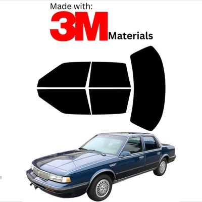 Precut Window Tint For Oldsmobile Cutlass Ciera Sedan 90-96 Ceramic Made With 3M - Image 1 of 4