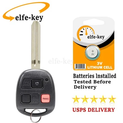 Llavero de coche remoto 3B para Toyota FJ Cruiser 2008-2009 / Land Cruiser 2003-2007 Foto 1 de 4