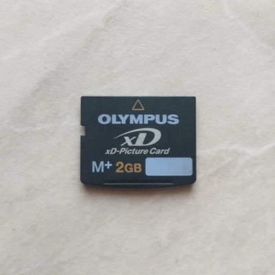 OLYMPUS Memory Card XD Picture Card M+  2 GB Used - Image 1 of 2
