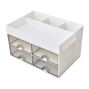 1 Piece Multifunctional Desk Organizer White Desk Organizer Drawers B4I13560 - Bild 1 von 9
