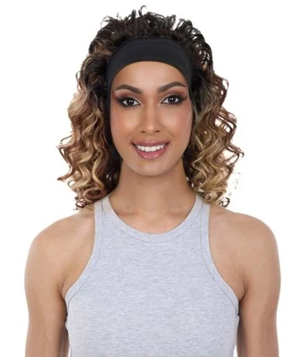 ARIANNA -Inch Easy Slip-On Curly Half Wig With Drawstring Natural-Look - Image 1 of 4