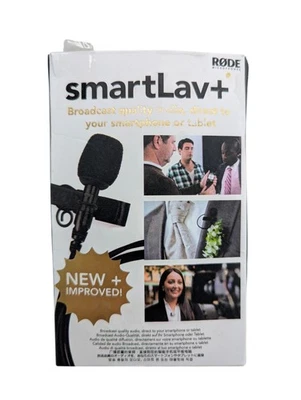 Micrófono condensador Rode Smartlav+ Lavalier para teléfonos inteligentes y tabletas Foto 1 de 2