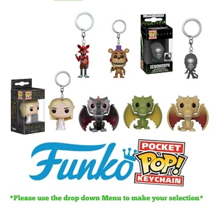 FUNKO Pocket Pop! Keychain *Choose* Aliens Viserion Rhaegal Daenerys Foxy Freddy - Picture 1 of 9