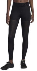 Nike Pro Deluxe Mesh Tight Women’s S Black Sheer Leg Stretch - Bild 1 von 17