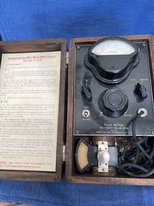 ACTUAL M.I.T LAB USED WWII Marion TS 15/AP Flux Meter  NAVY TYPE TS-15/AP - Picture 1 of 5